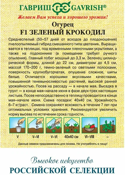 Огурец гена