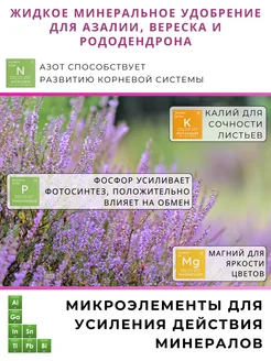 Удобрение цветочный рай 0,2 л д/азалий,верески