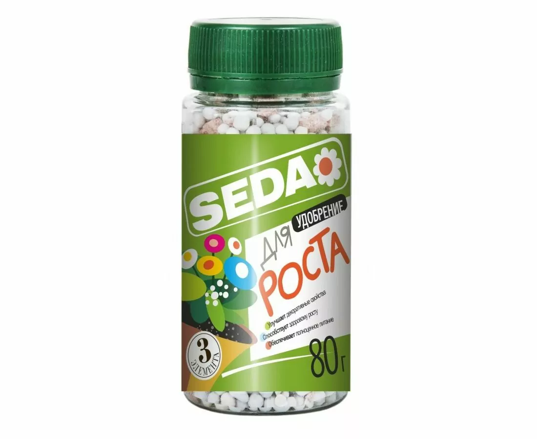 Удобрение 80 гр д/цветов seda