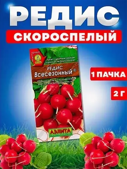 Редис всесезонный аэлита