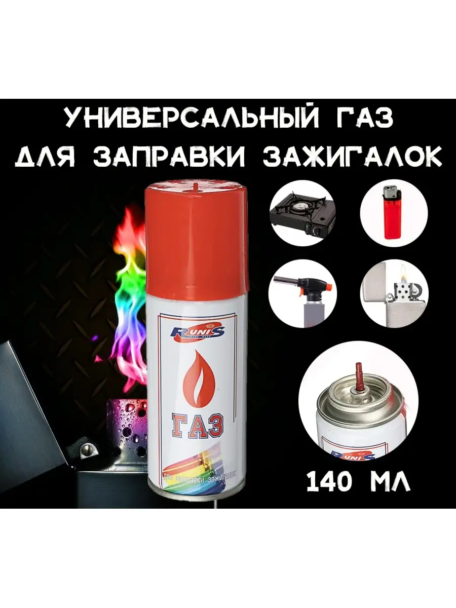 Газ д/зажигалок 270мл
